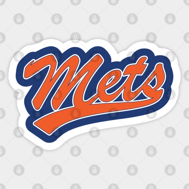 Mets Sticker by Nagorniak